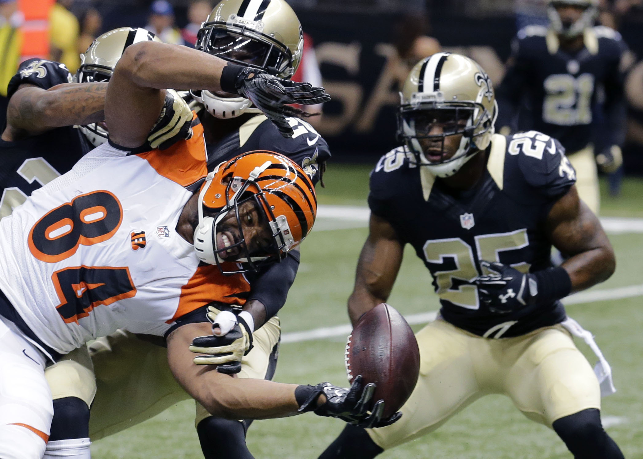 Saints place Cooks, Bush on IR, add 3 players