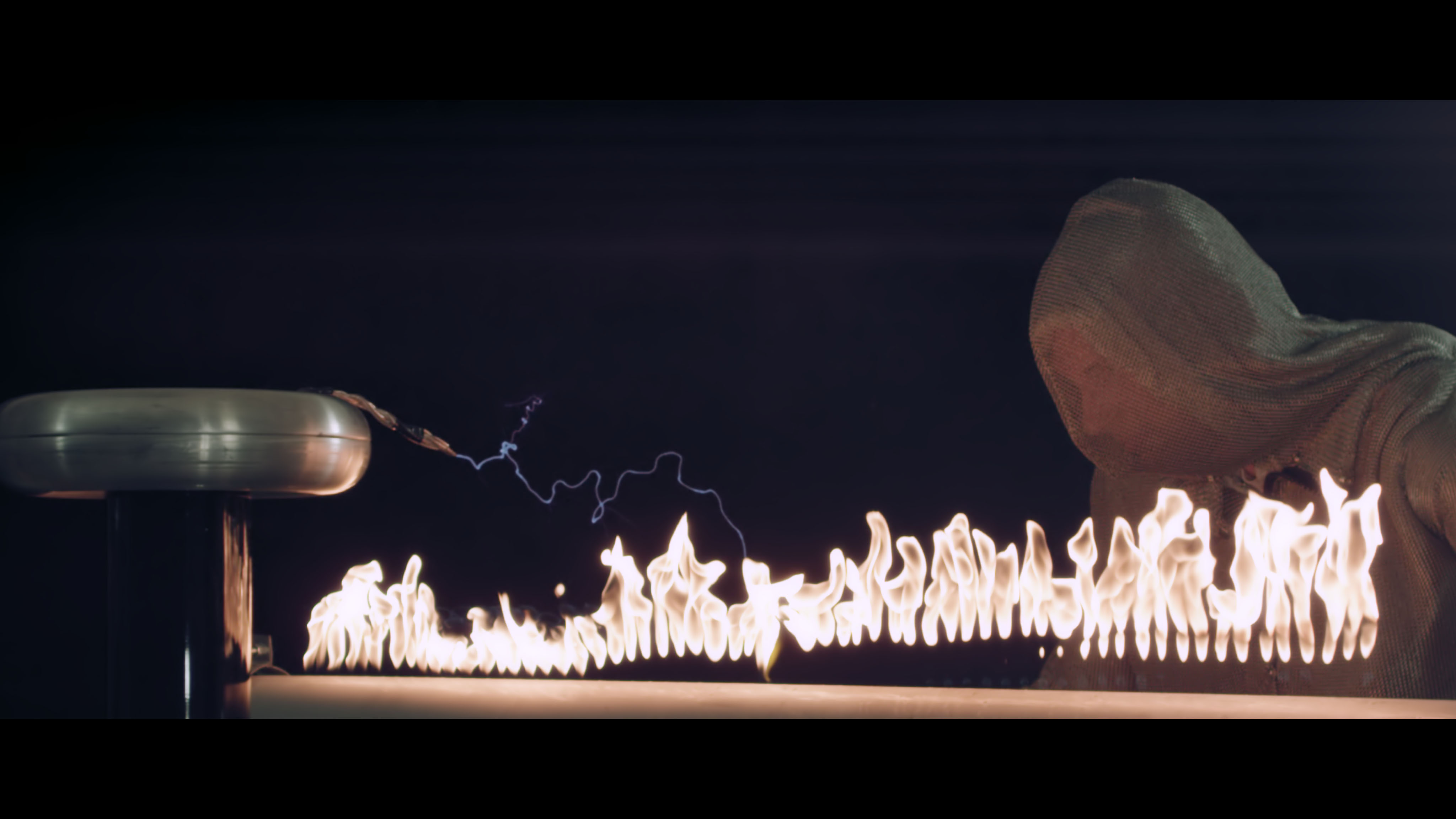 Stunning video pits science against music