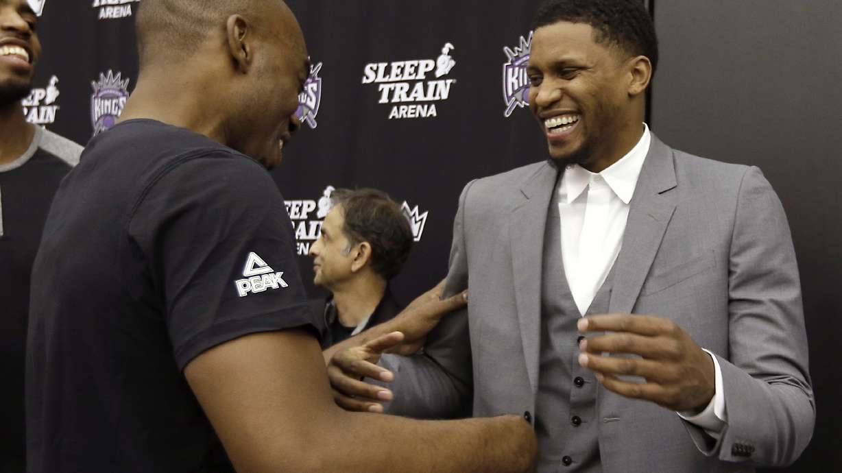 Rudy Gay happy to be with Sacramento Kings