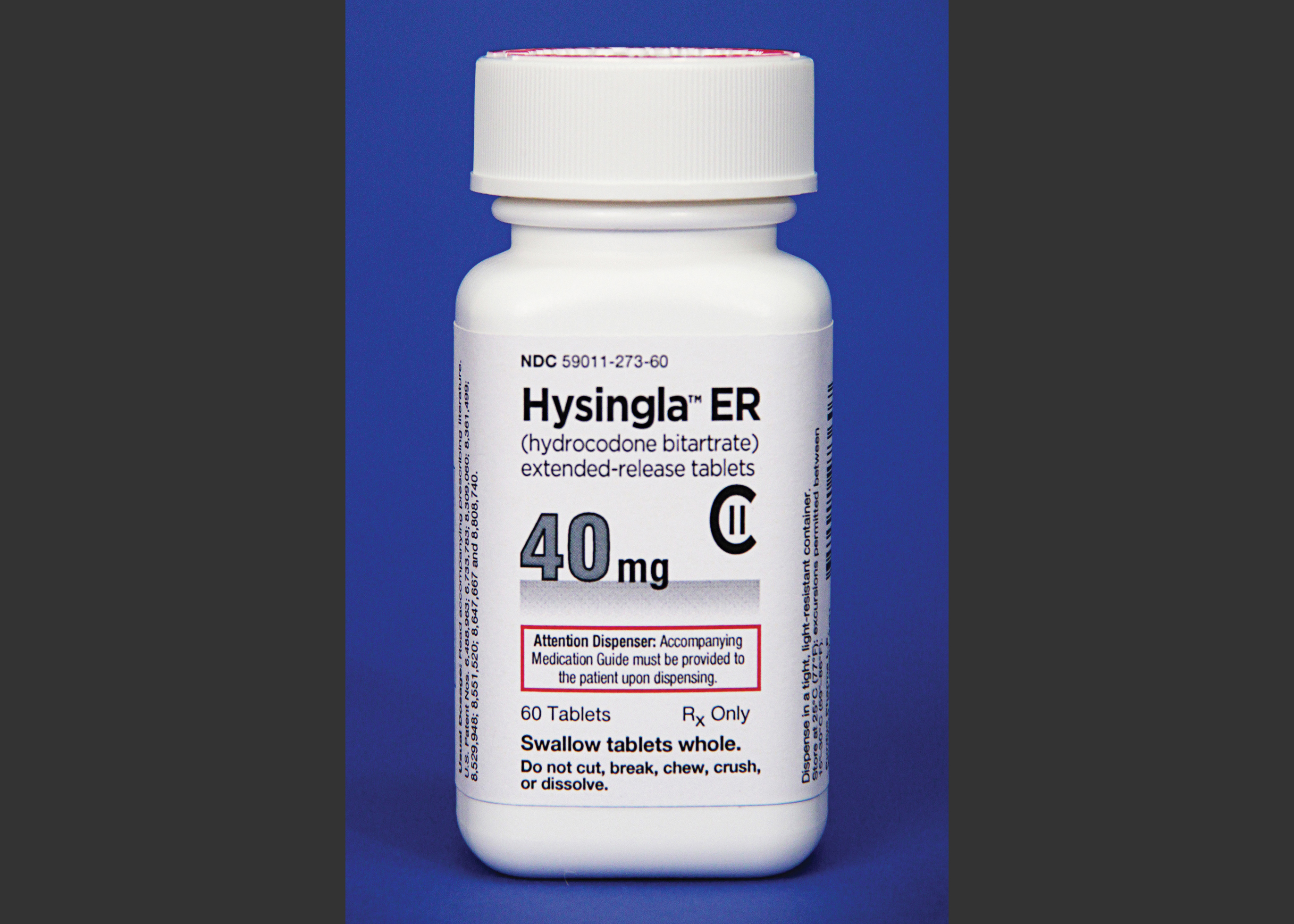 FDA approves new, hard-to-abuse hydrocodone pill