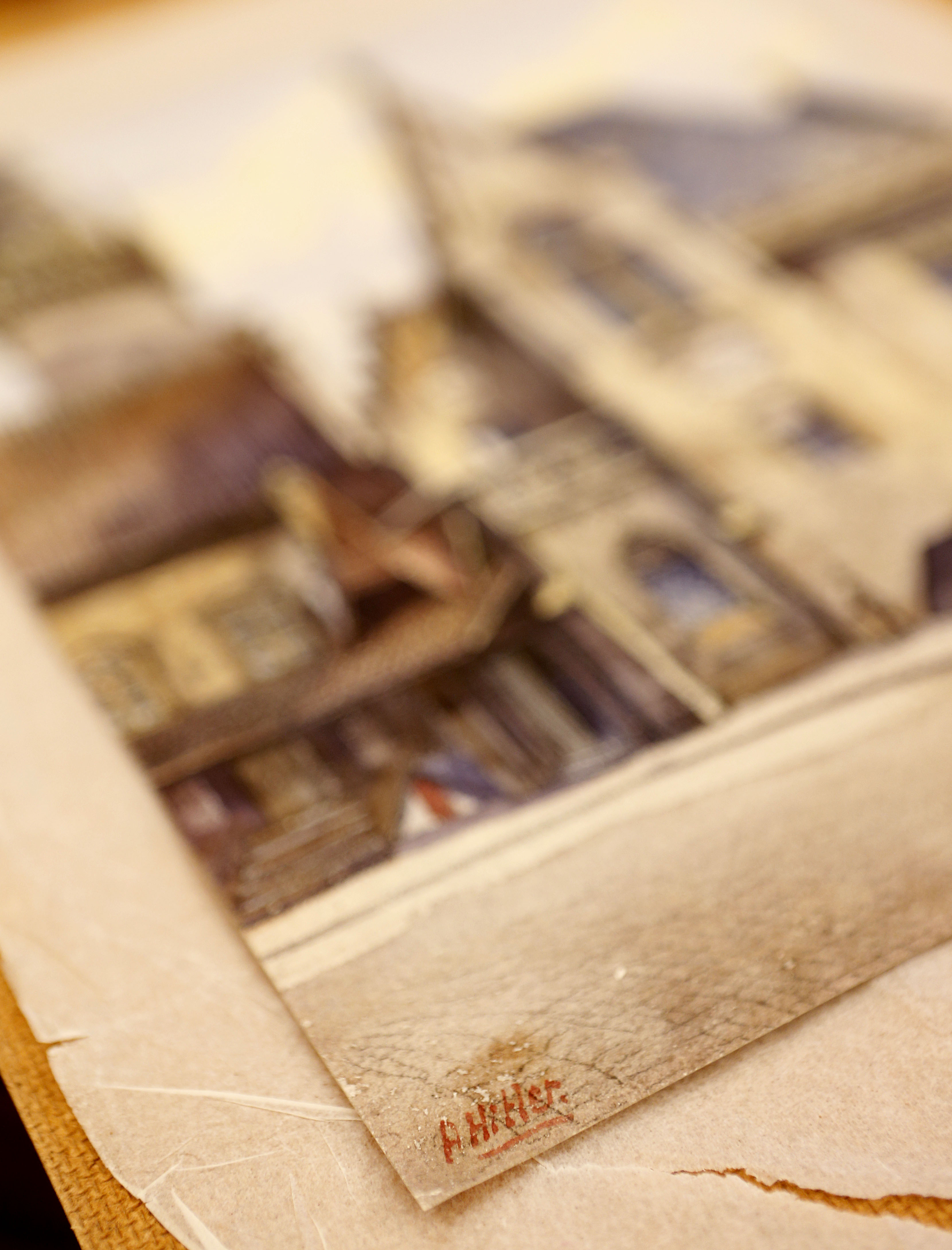 Hitler's art: Painting by future Fuehrer for sale