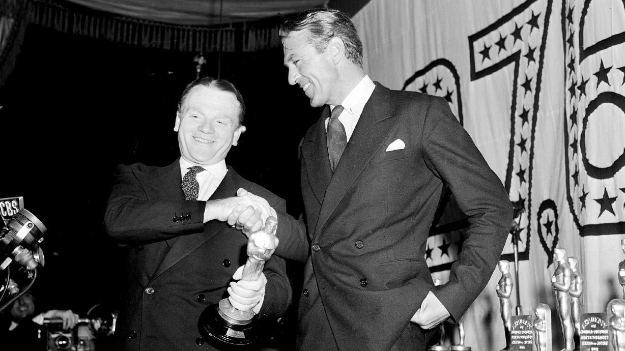James Cagney's 1942 Oscar fails to sell at auction