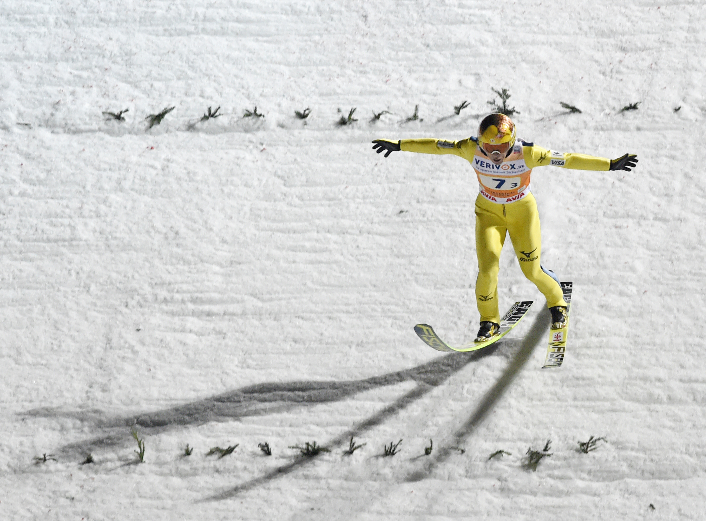 Germany wins ski jump World Cup team event