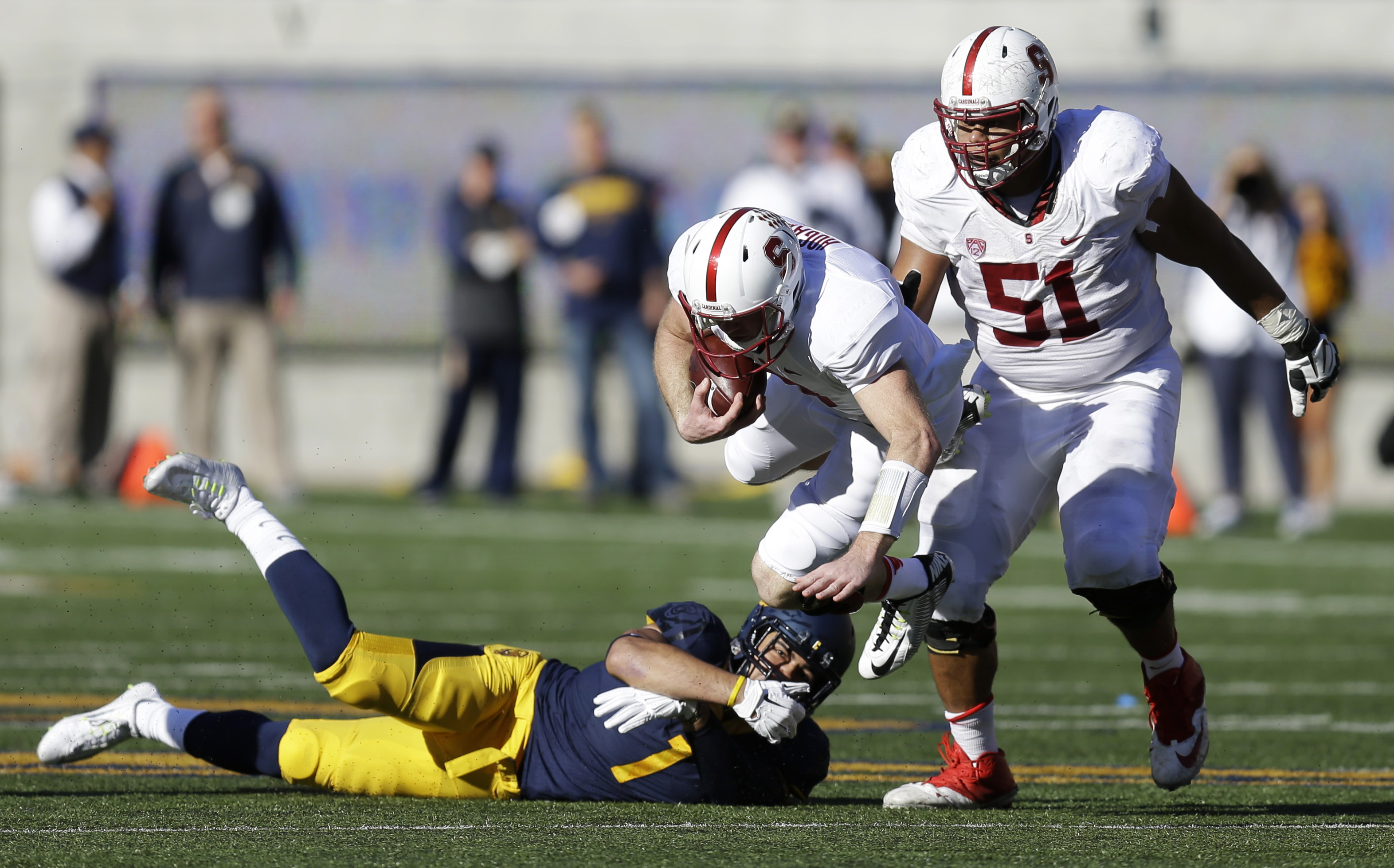 Stanford routs rival Cal 38-17 in 117th Big Game