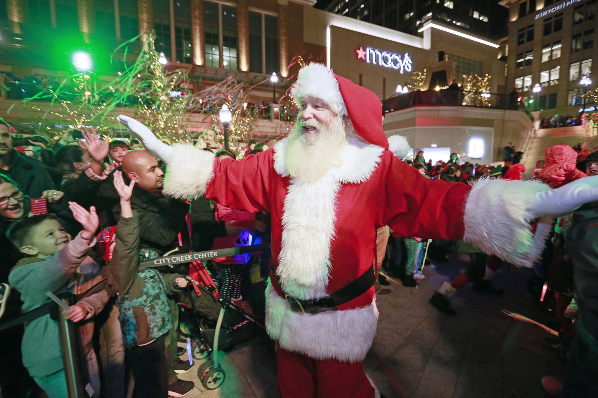 Santa is welcome at our house