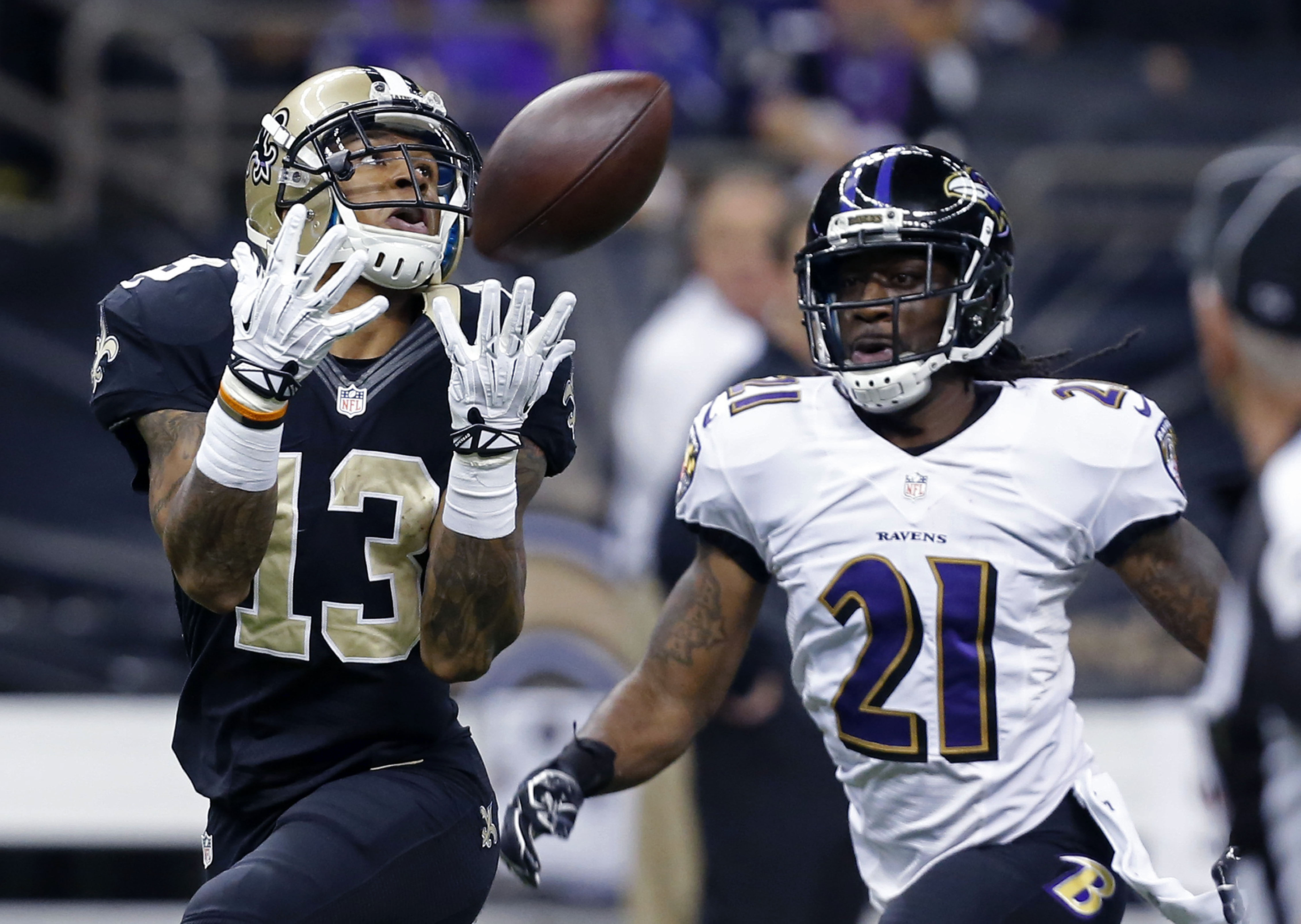 Forsett leads Ravens past Saints, 34-27