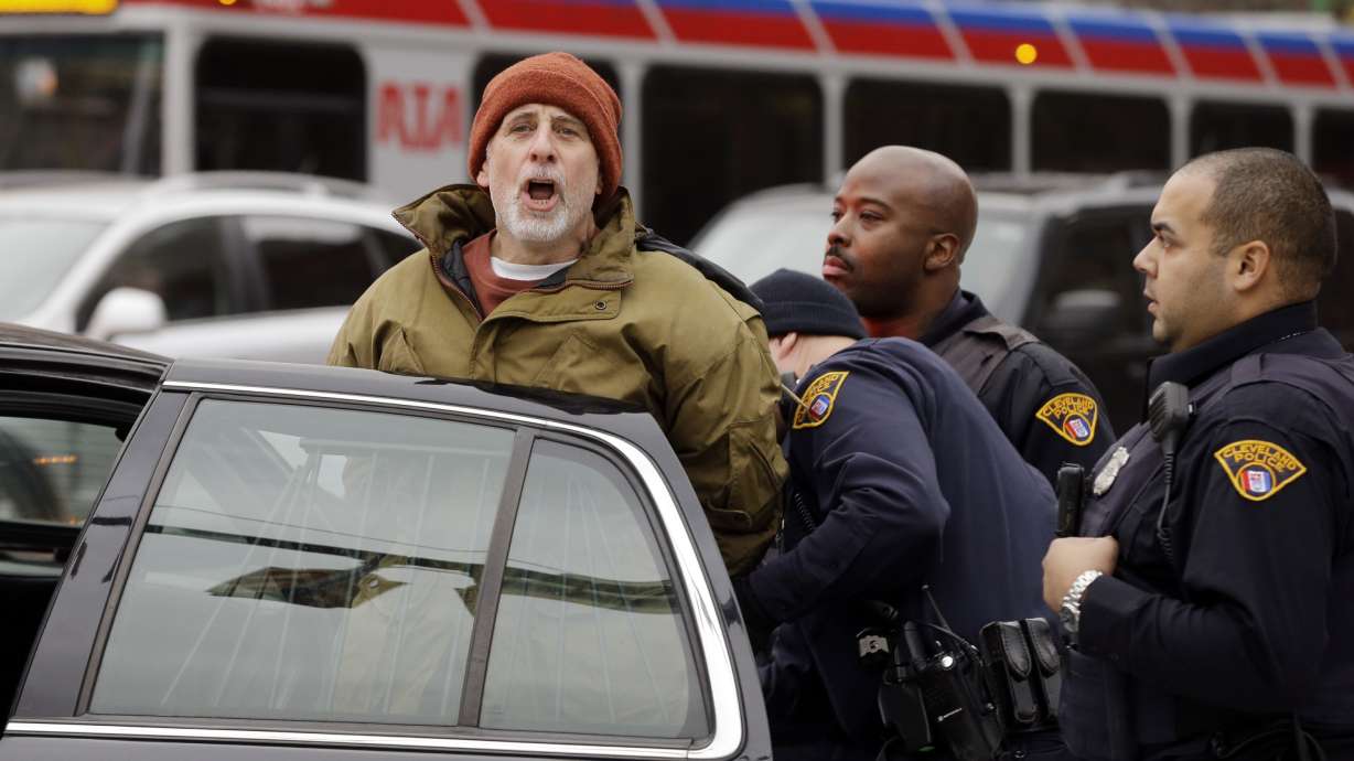 Cleveland crowd protests over boy shot by police