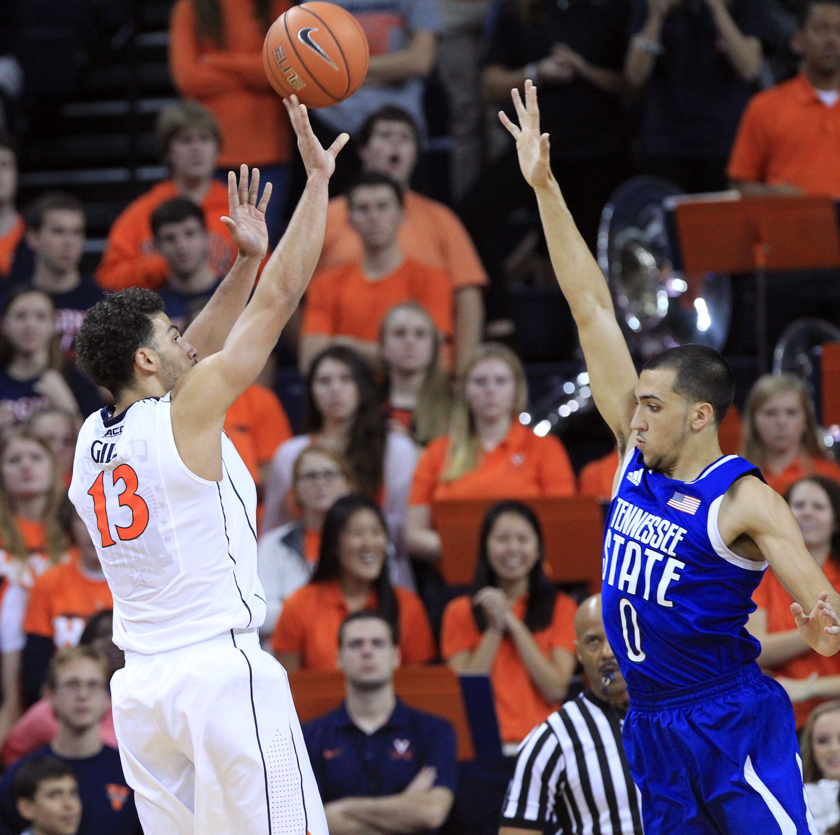 No. 8 Virginia crushes Tennessee State, 79-36