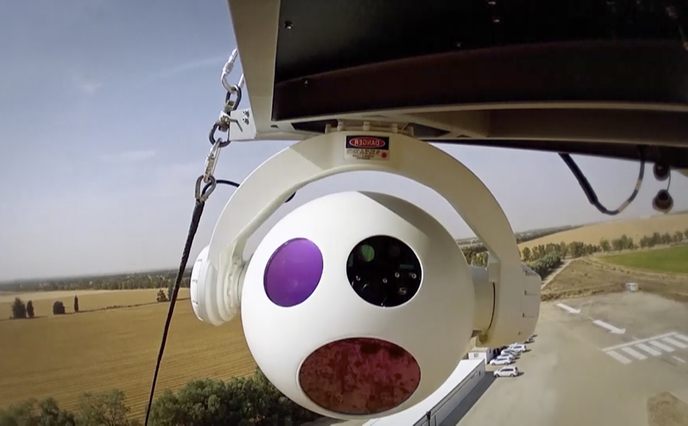 Spy balloons give police new view of Jerusalem