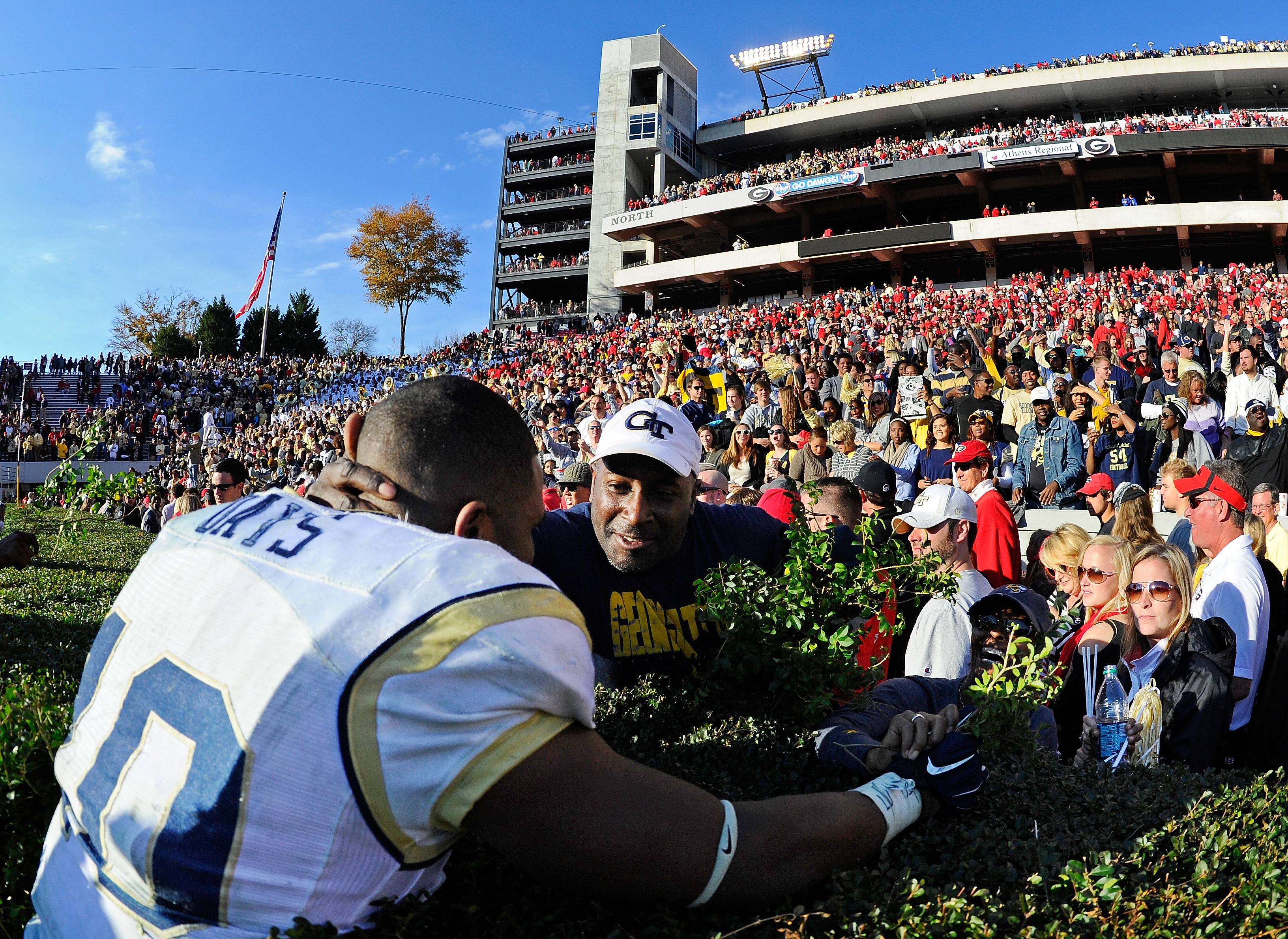 Bruising B-backs power Ga Tech's triple-option