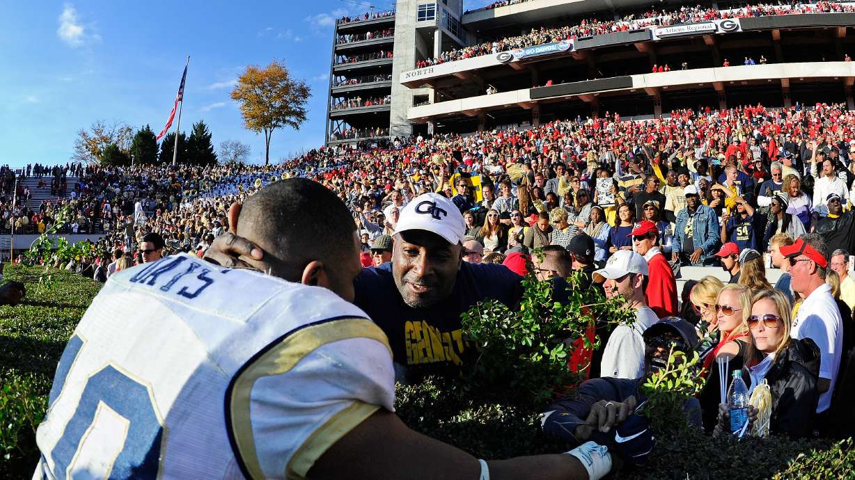 Bruising B-backs power Ga Tech's triple-option