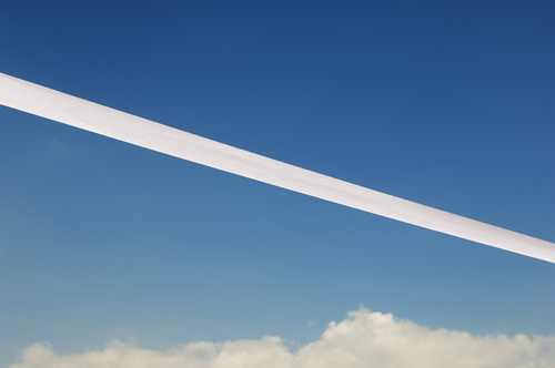 A 1/4 mile from the finish line