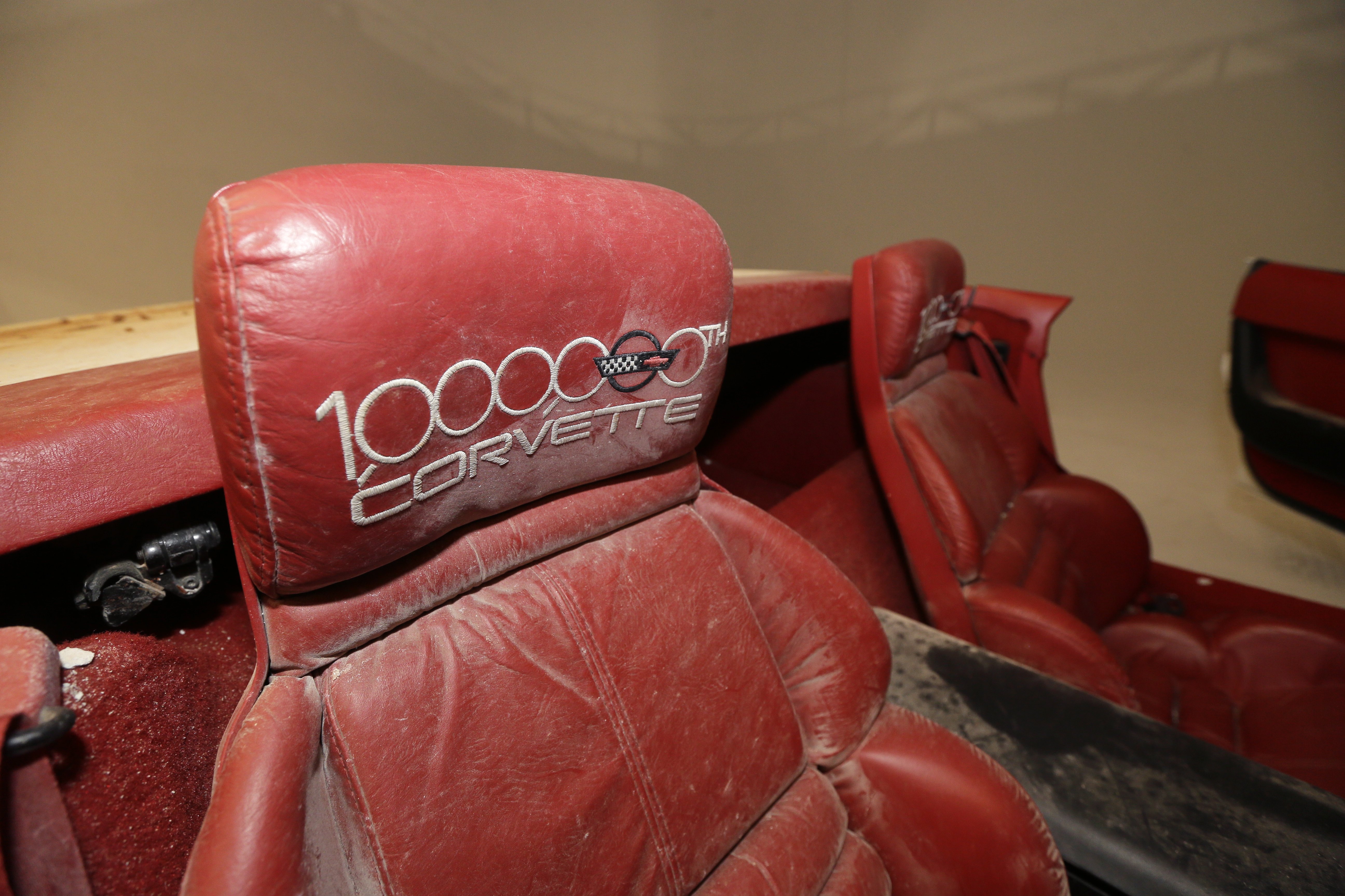 Sinkhole-swallowed Corvettes being restored