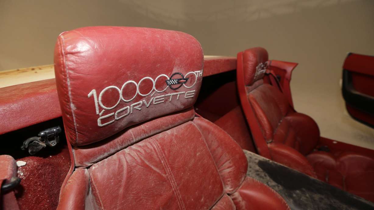 Sinkhole-swallowed Corvettes being restored