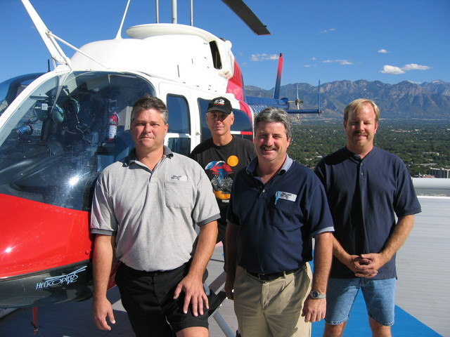 Officials identified Claus Hauer as one of the men killed in the helicopter crash in North Salt Lake on Dec. 2, 2014. (Photo: Scott Jones, KSL-TV)