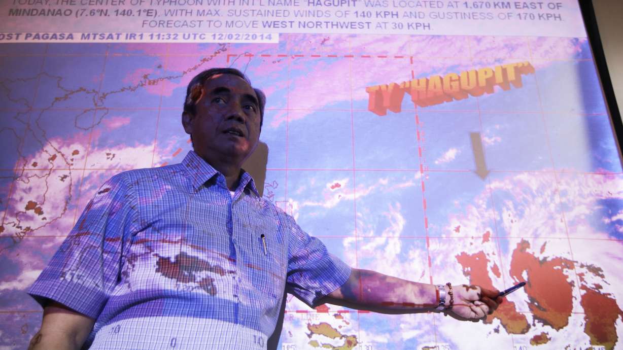 Philippines braces for powerful, erratic typhoon