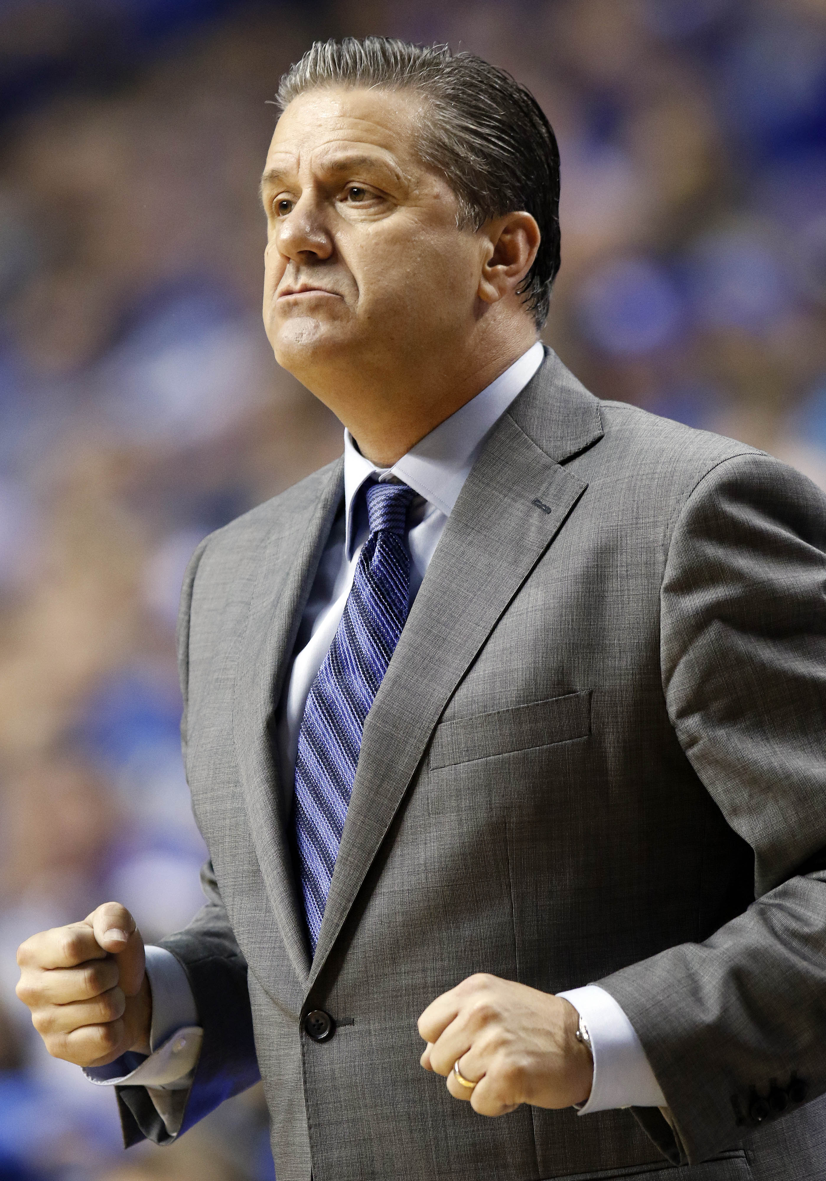 Top-ranked Kentucky's platoon system working