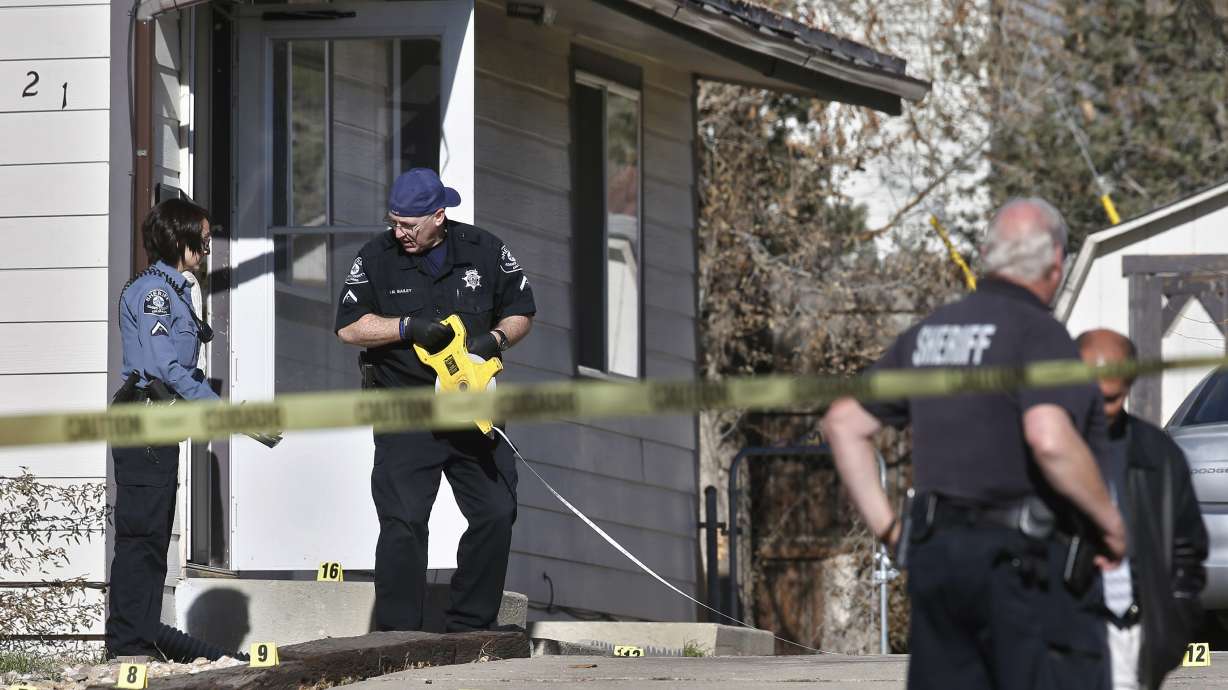 1 man arrested, 1 at large after 3 killed near Denver