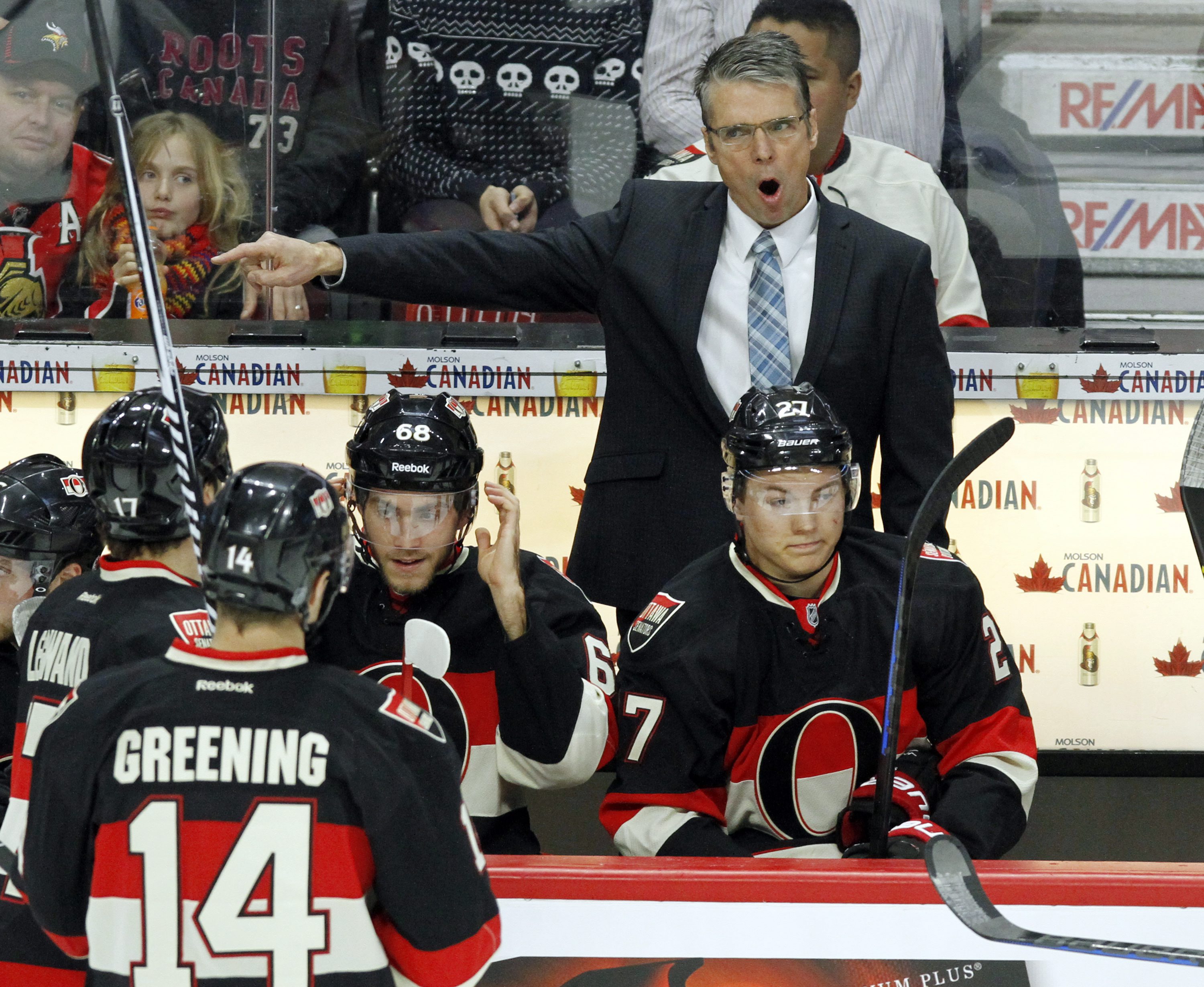 Kings spoil Cameron's debut, beat Senators 5-3