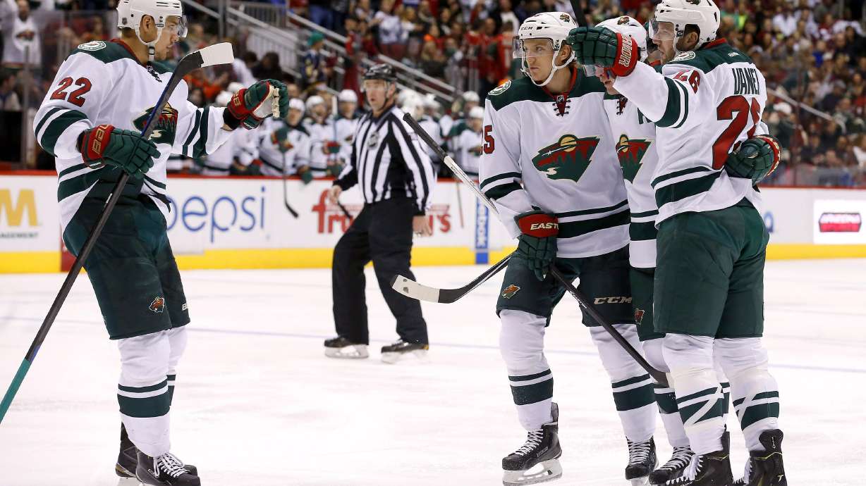 Parise helps Wild beat Coyotes 4-3 in shootout