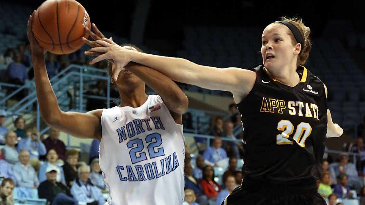 No. 6 UNC beats Appalachian State 84-52