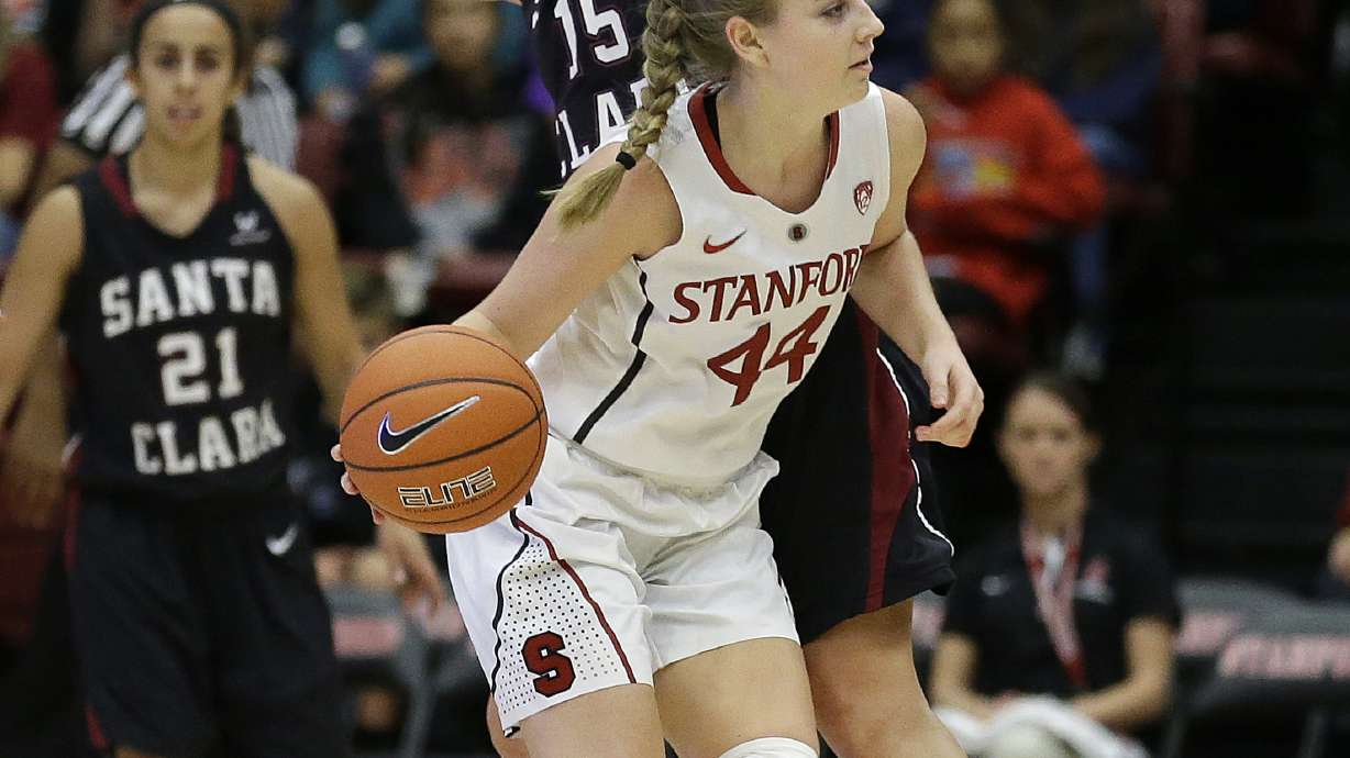 No. 7 Stanford women roll past Santa Clara 82-43