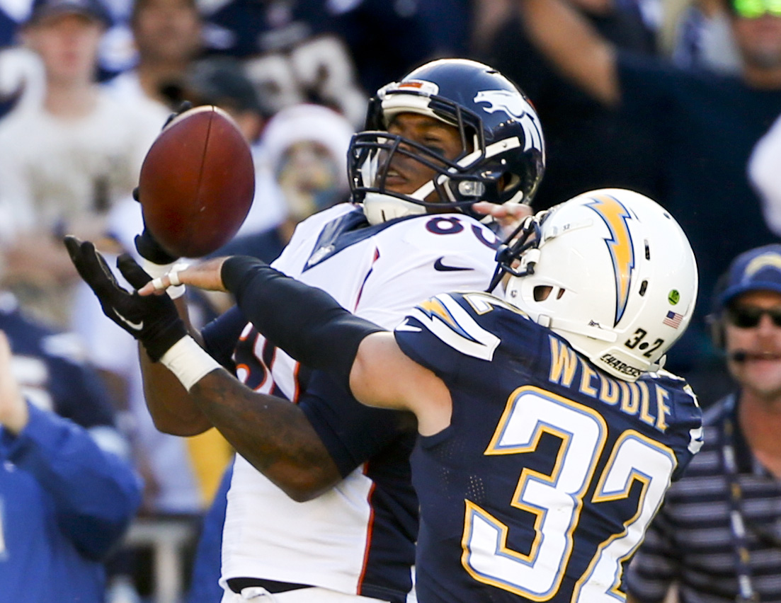 Sick, sore Manning leads Broncos to AFC West title