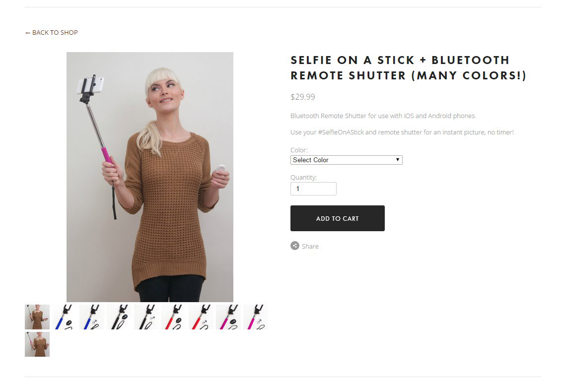 The hottest gift you aren't getting: selfie sticks