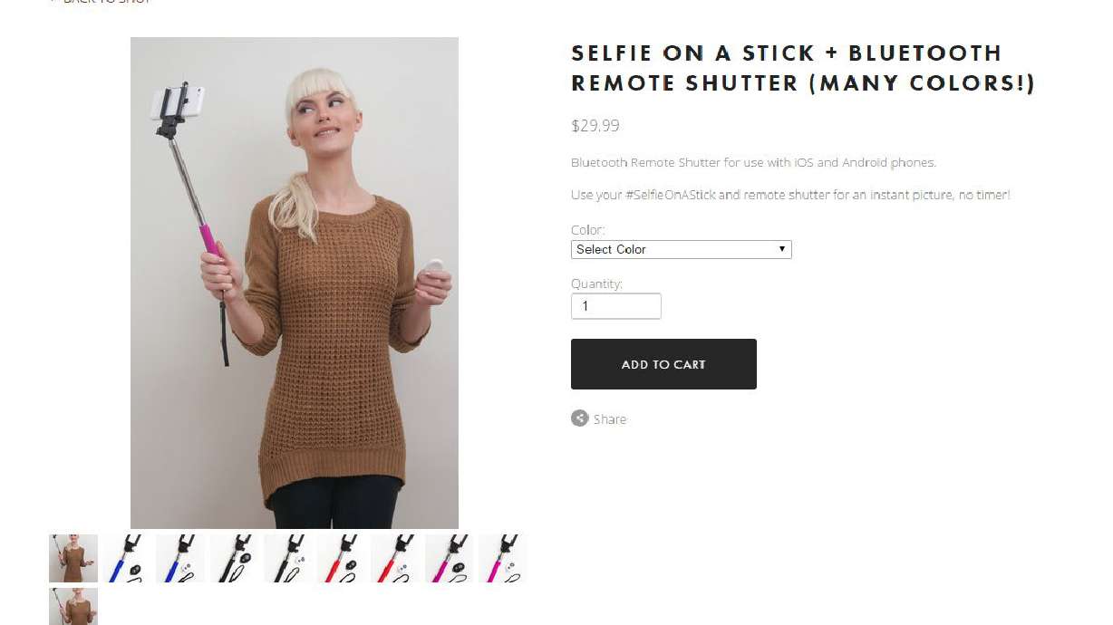 The hottest gift you aren't getting: selfie sticks