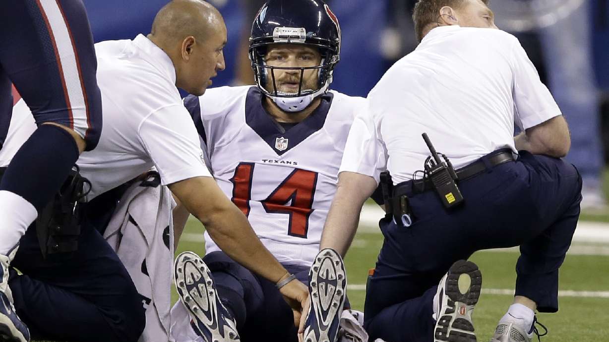 Texans scramble for QB for Ravens game