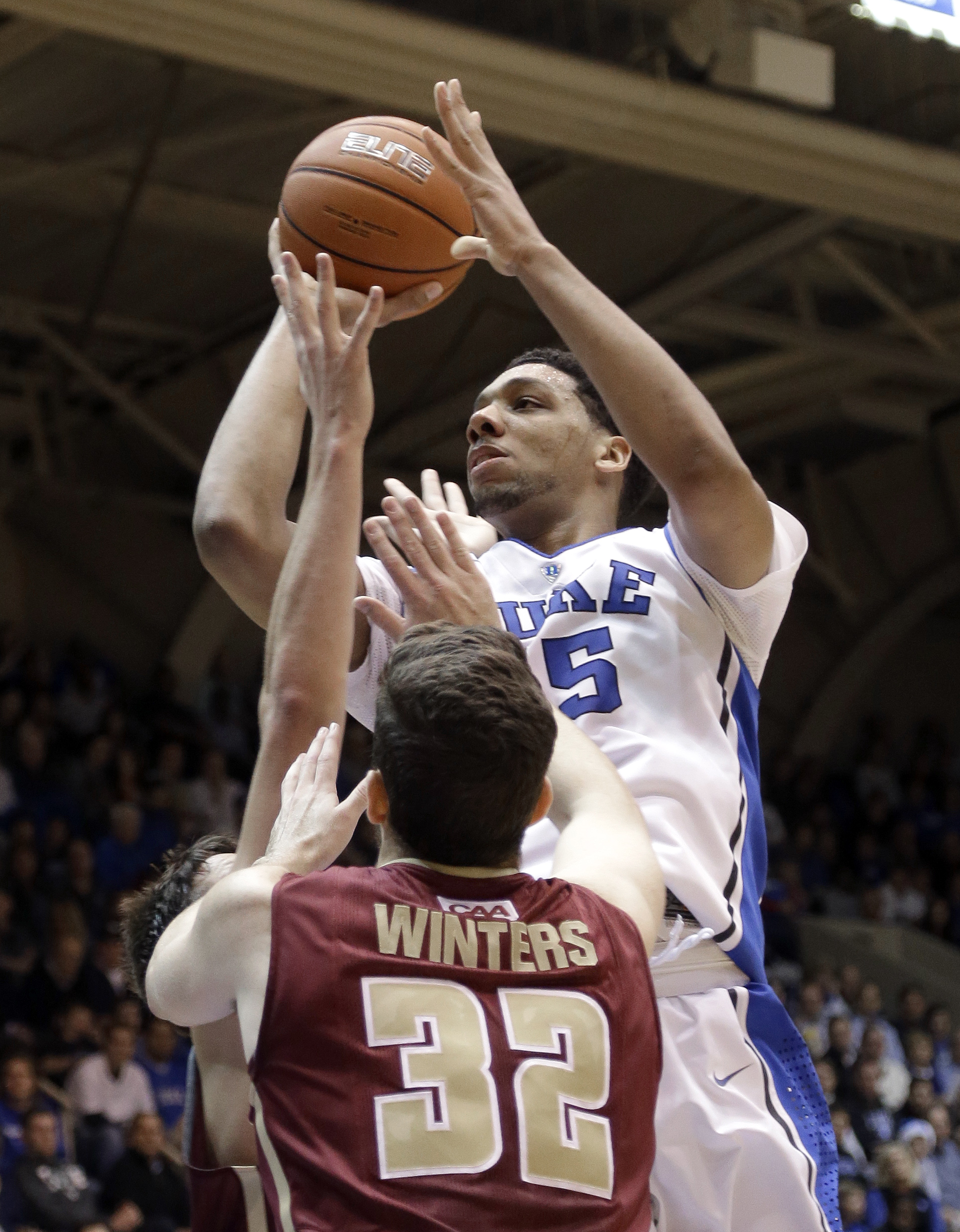 Okafort helps No. 2 Duke beat Elon 75-62