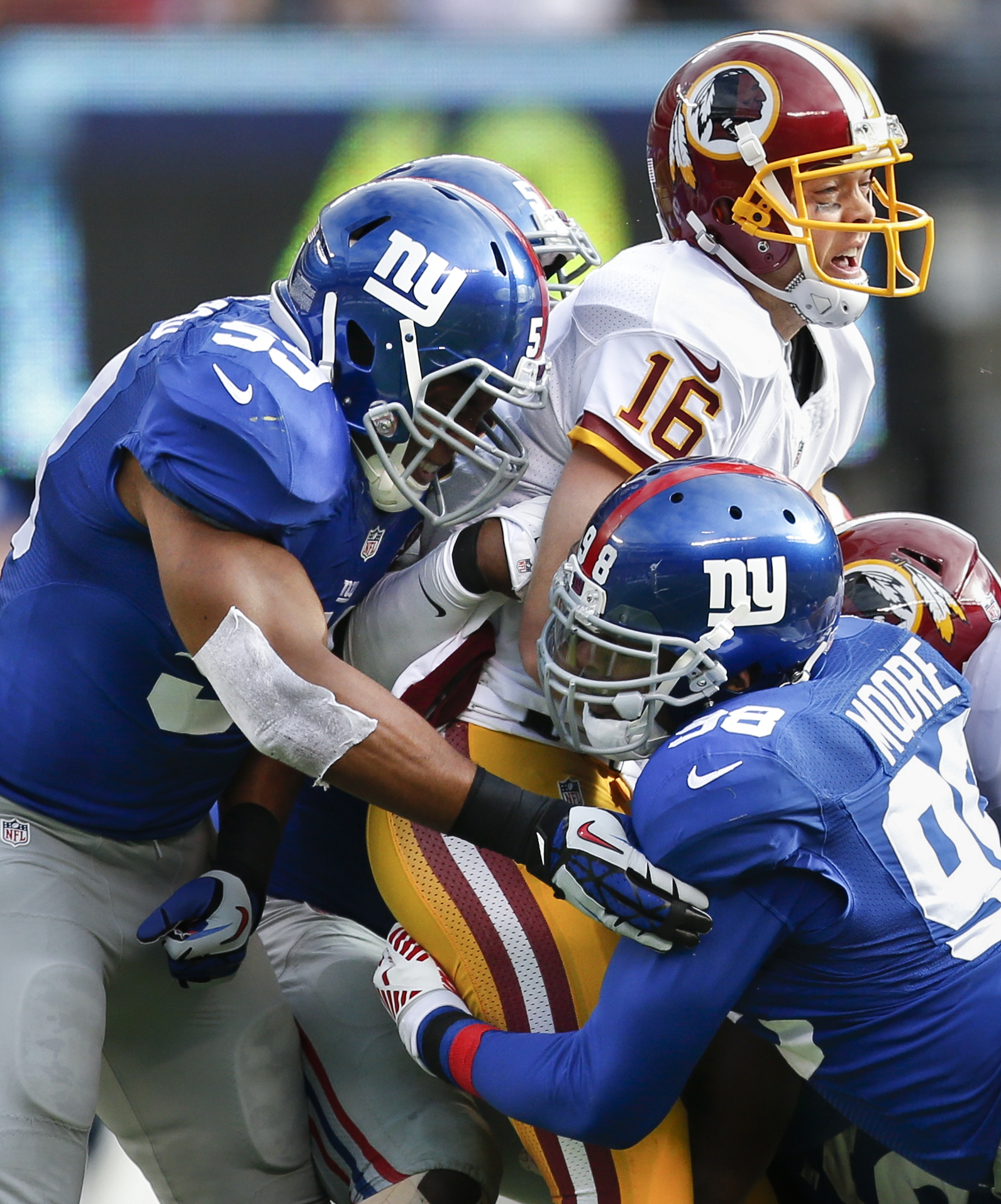 Redskins place emotional McCoy on injured reserve