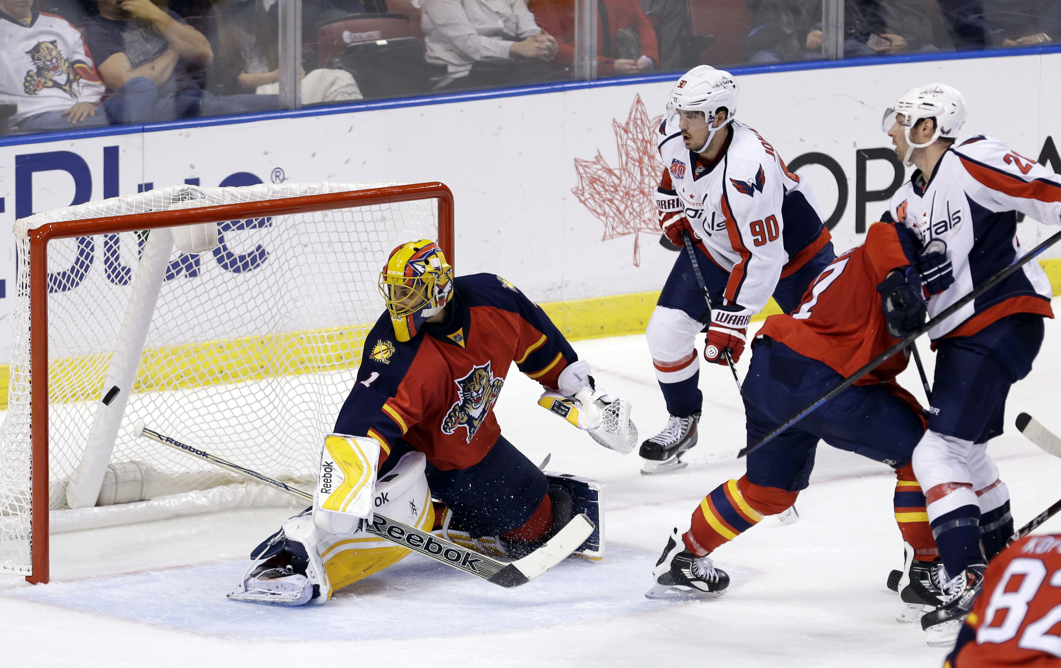Panthers outlast Capitals in longest NHL shootout