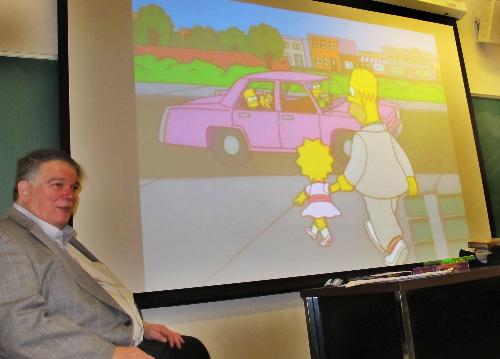 The D'oh of Homer: Professors employ TV's Simpsons