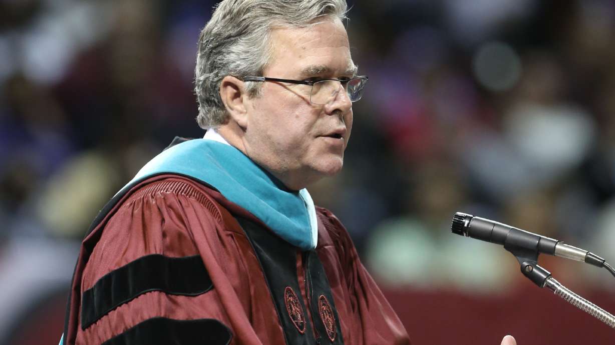 Why Jeb Bush is _ and isn't _ the GOP front-runner