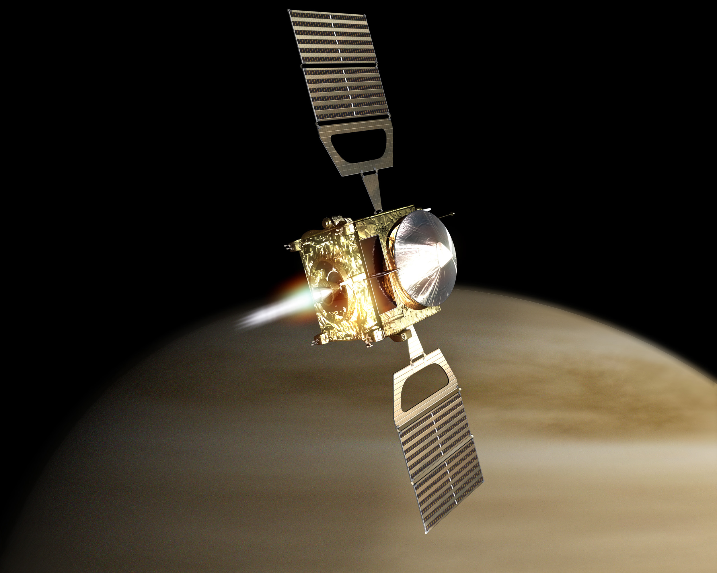 Europe's Venus probe set for fiery demise
