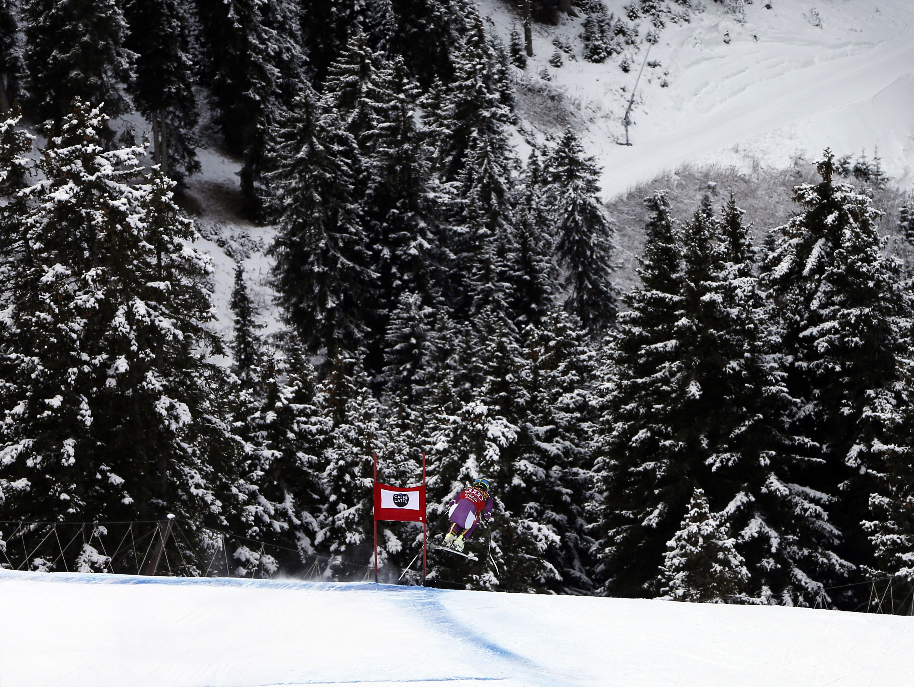 US skier Nyman leads Val Gardena downhill training
