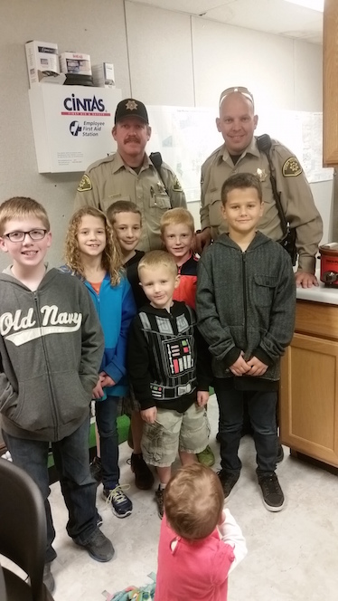 Residents give firefighters, sheriff's deputies 12 days of Christmas