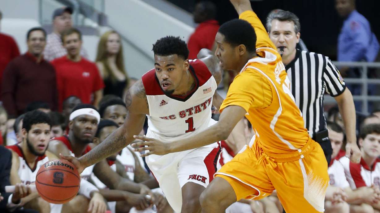 NC State beats Tennessee 83-72