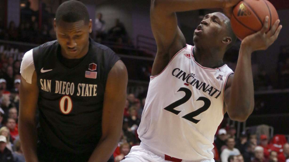 Cincinnati beats No. 19 San Diego State 71-62 in overtime