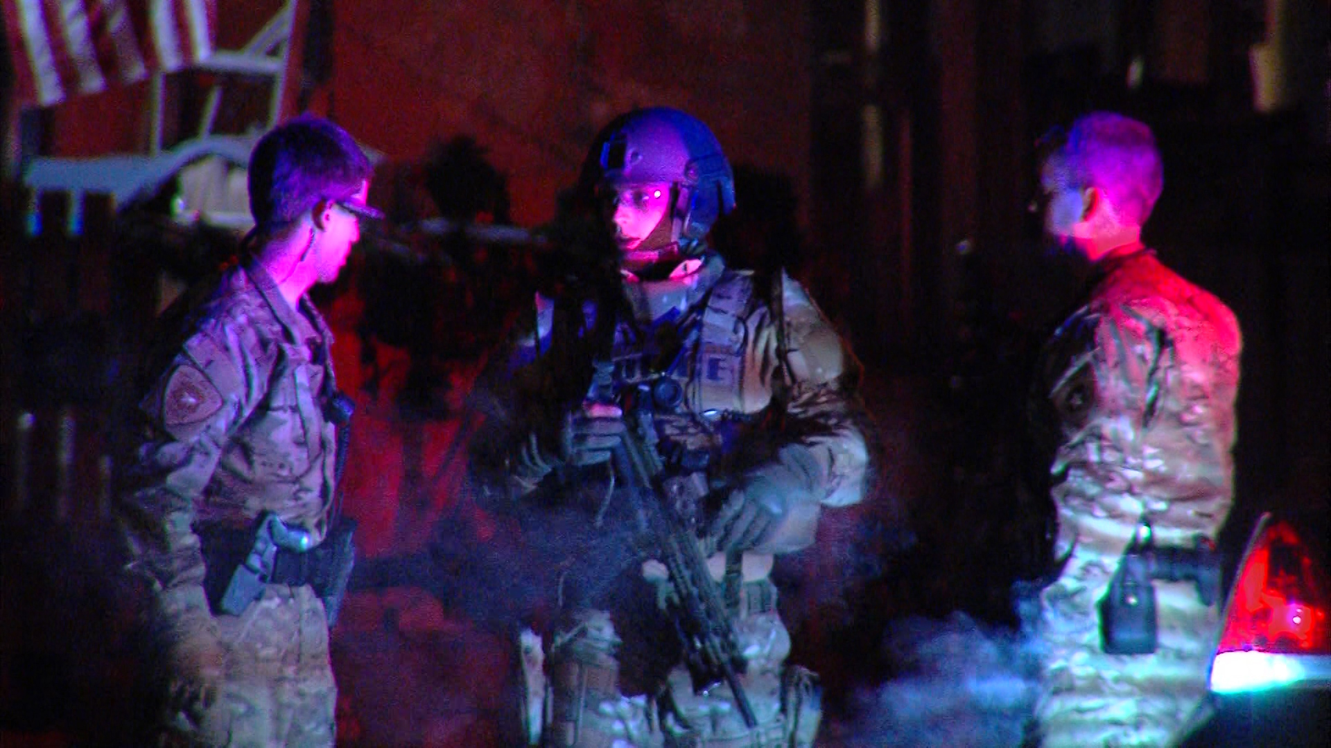 Dog bites SWAT team member on hand, police say