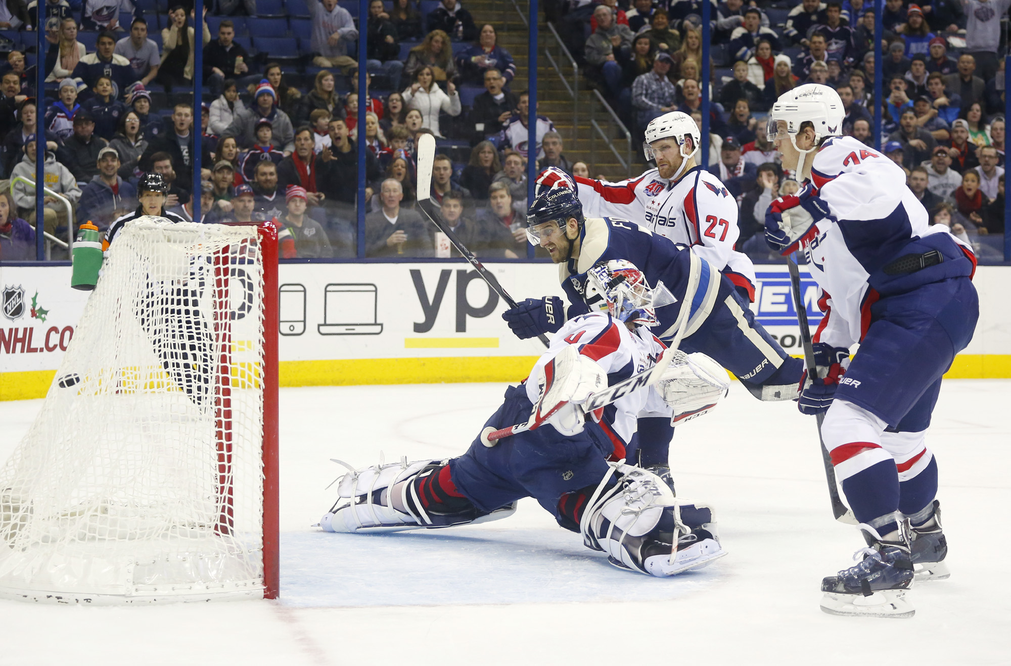 Fehr's OT goal lifts Capitals over Blue Jackets