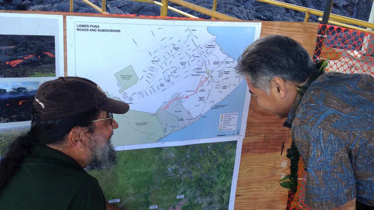 Lava slows but still on track to hit Hawaii market