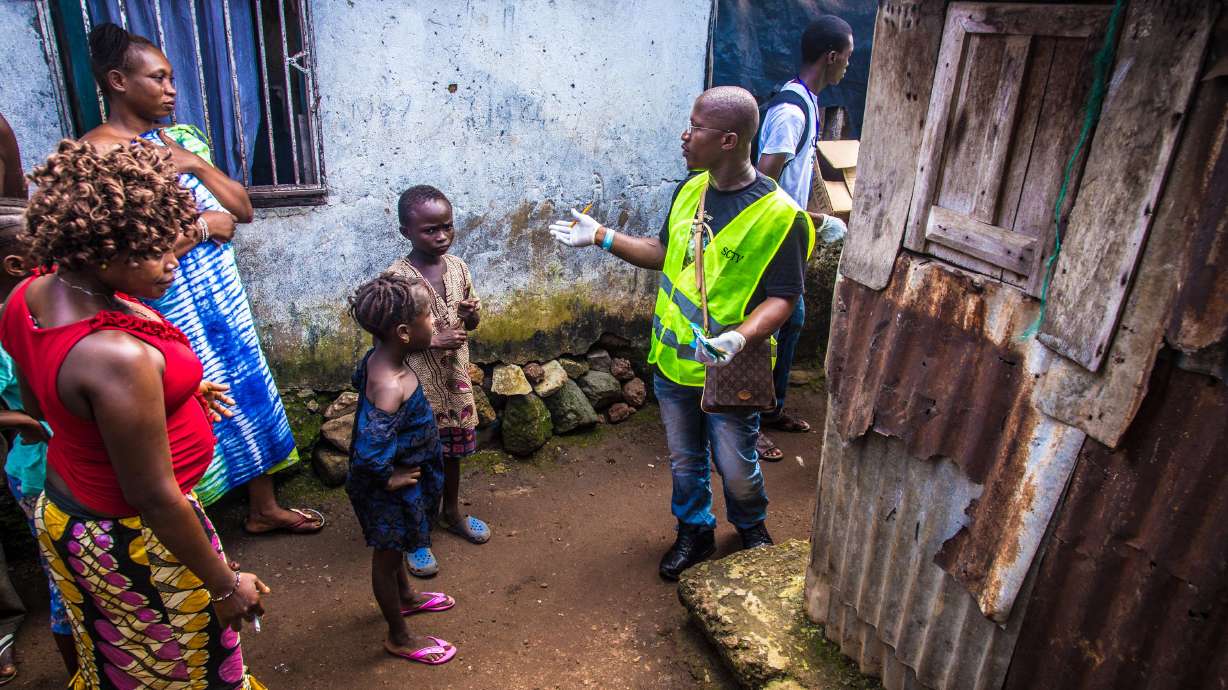 UN chief visits Ebola-ravaged West African nations