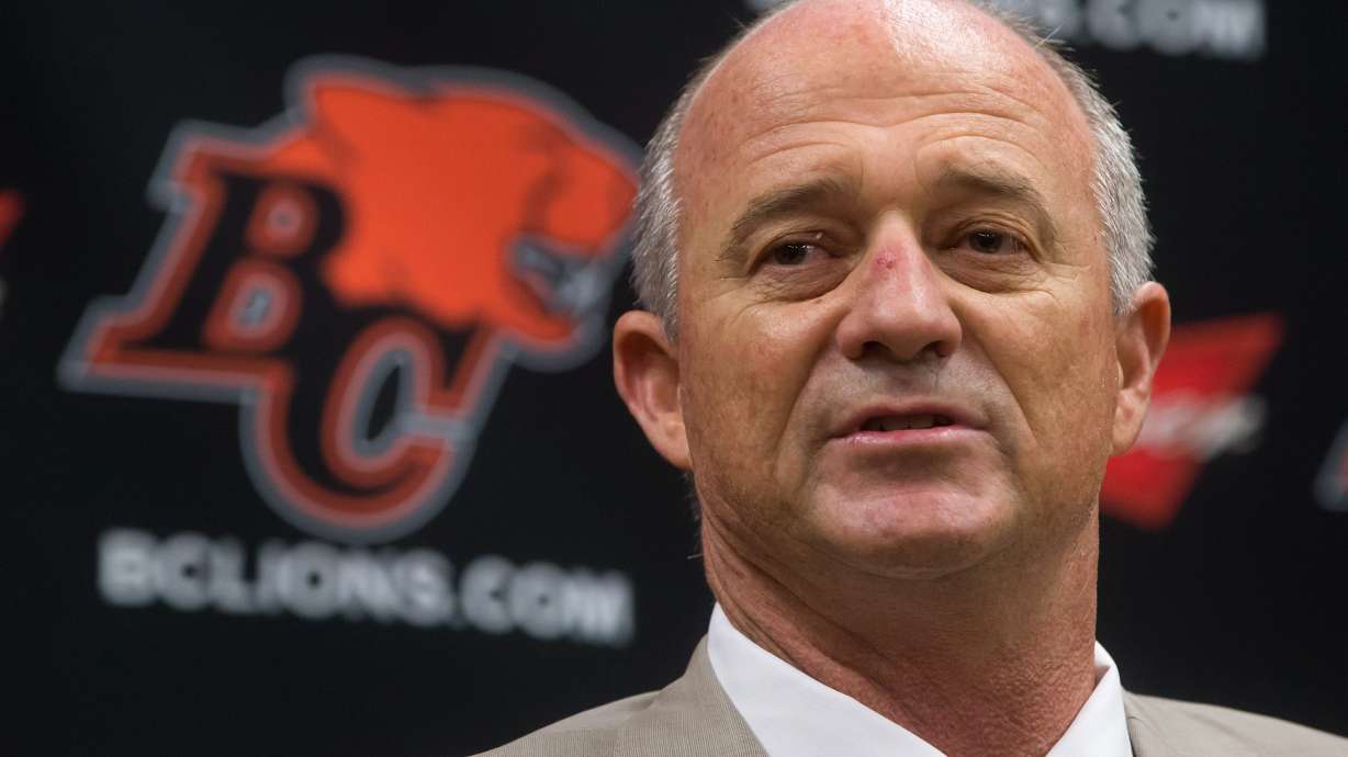 Jeff Tedford takes over as coach of BC Lions