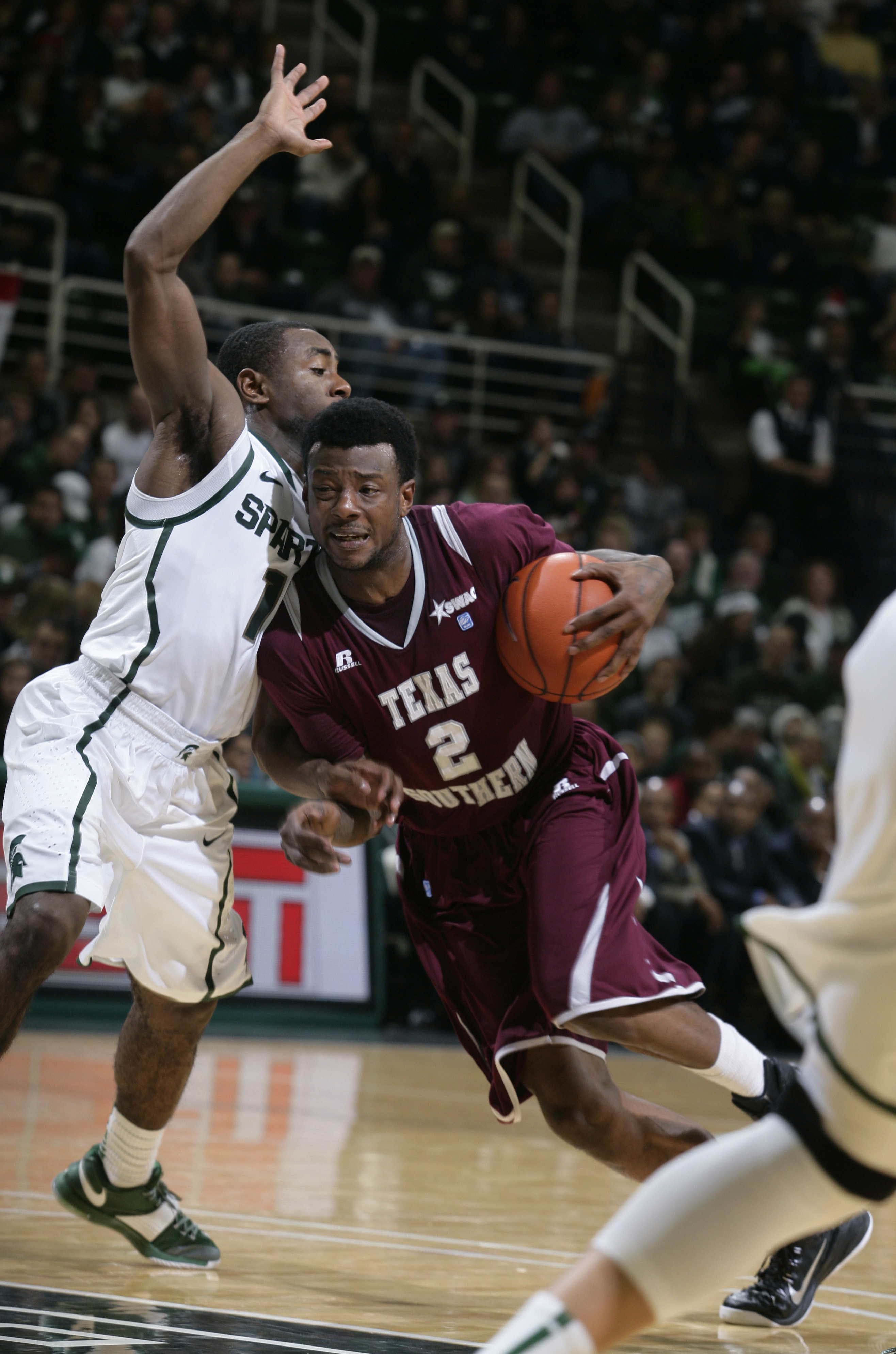 Texas Southern stuns Michigan State 71-64 in OT