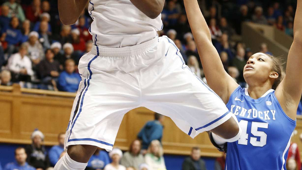 No. 8 Kentucky women fall to No. 13 Duke, 89-68