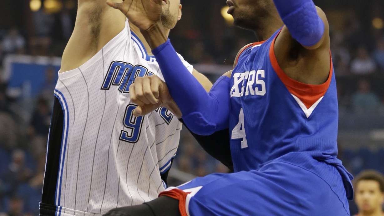 76ers claim 3rd win of season, 96-88 over Magic