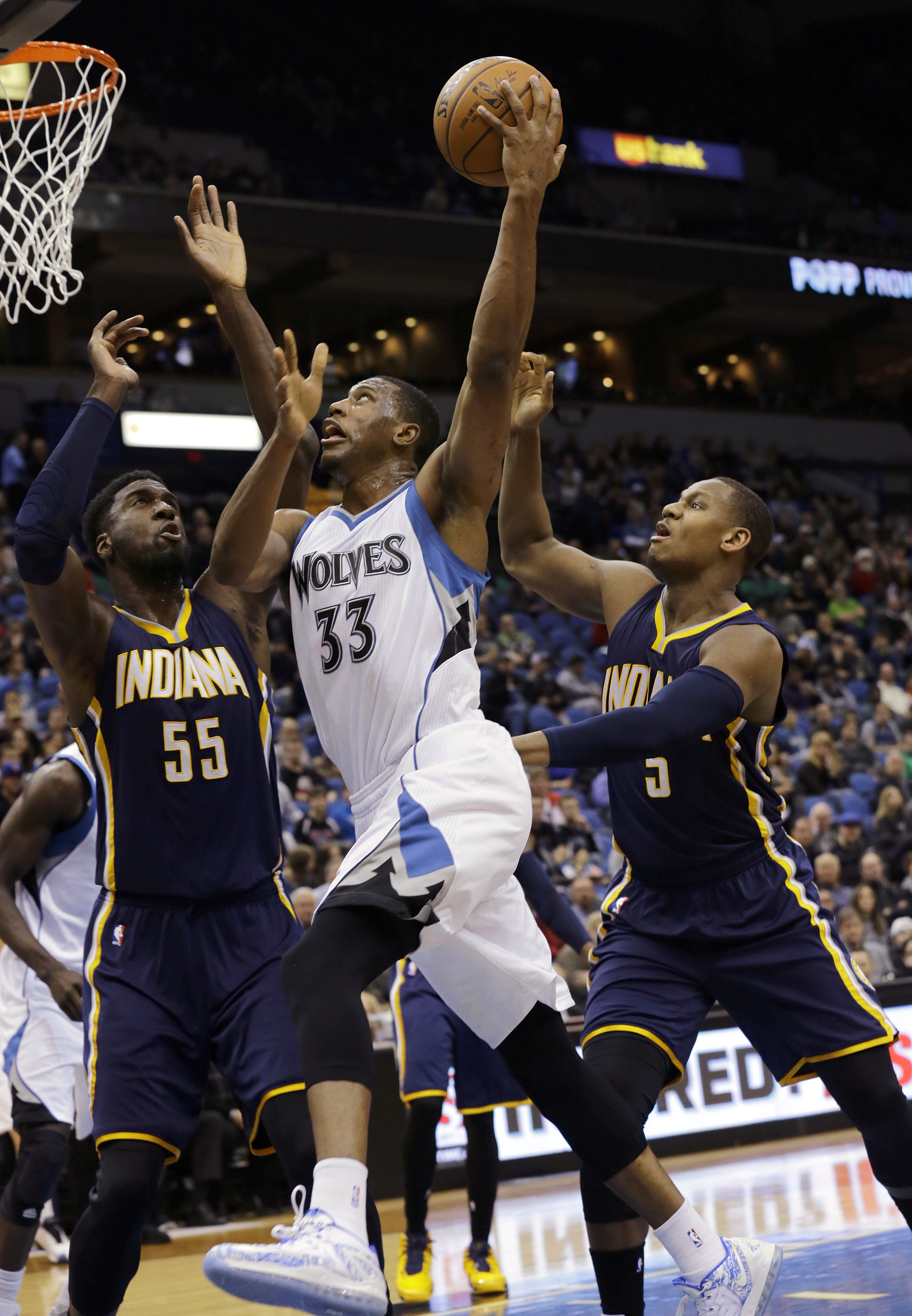 Miles scores 28 to help Pacers hold off Wolves