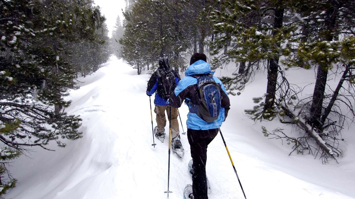 3 full-moon snowshoe hikes announced in Midway